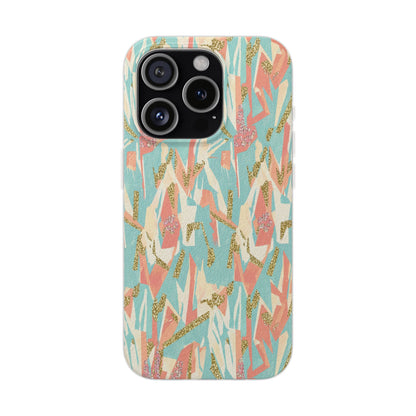 Pastel Abstract Floral Phone Case - Flexi Case