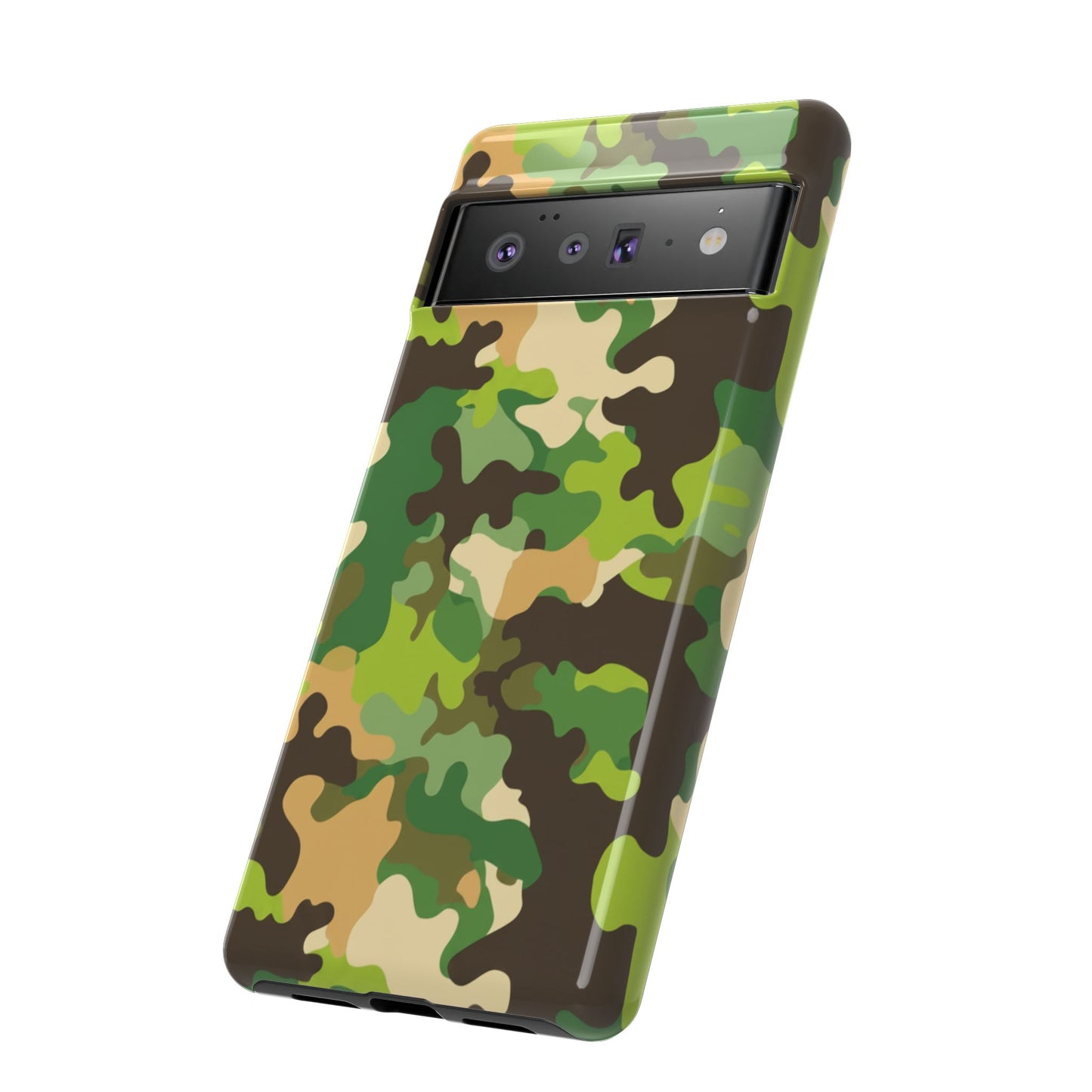 Camouflage Tough Phone Case — Military Camo Protective Cover