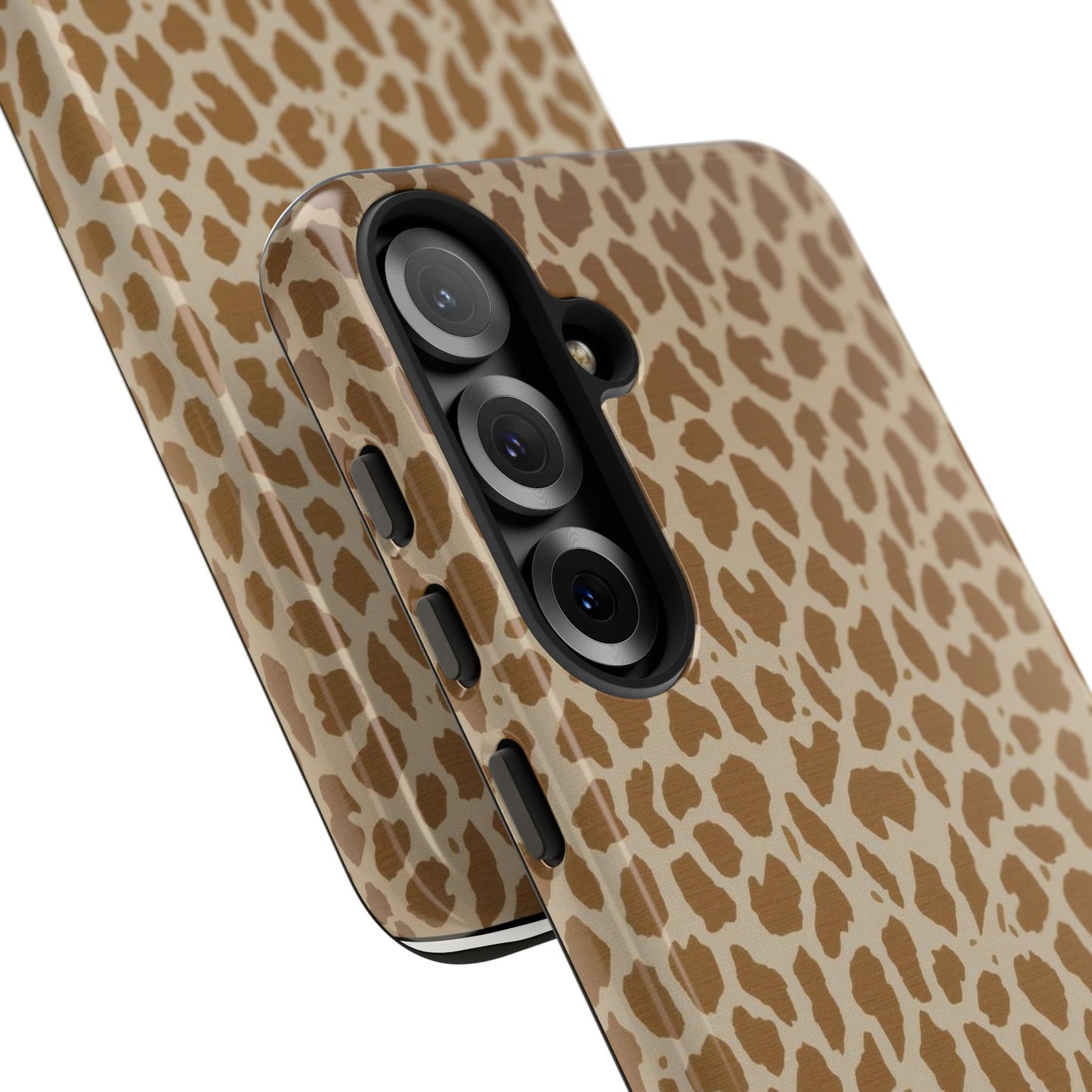 Leopard Print Tough Phone Case — Slim Protective Animal Pattern