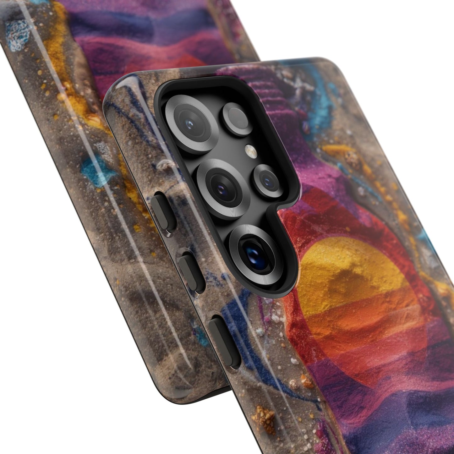 Phone Case — Colorful Sand Art Sunset Tough Protective Case