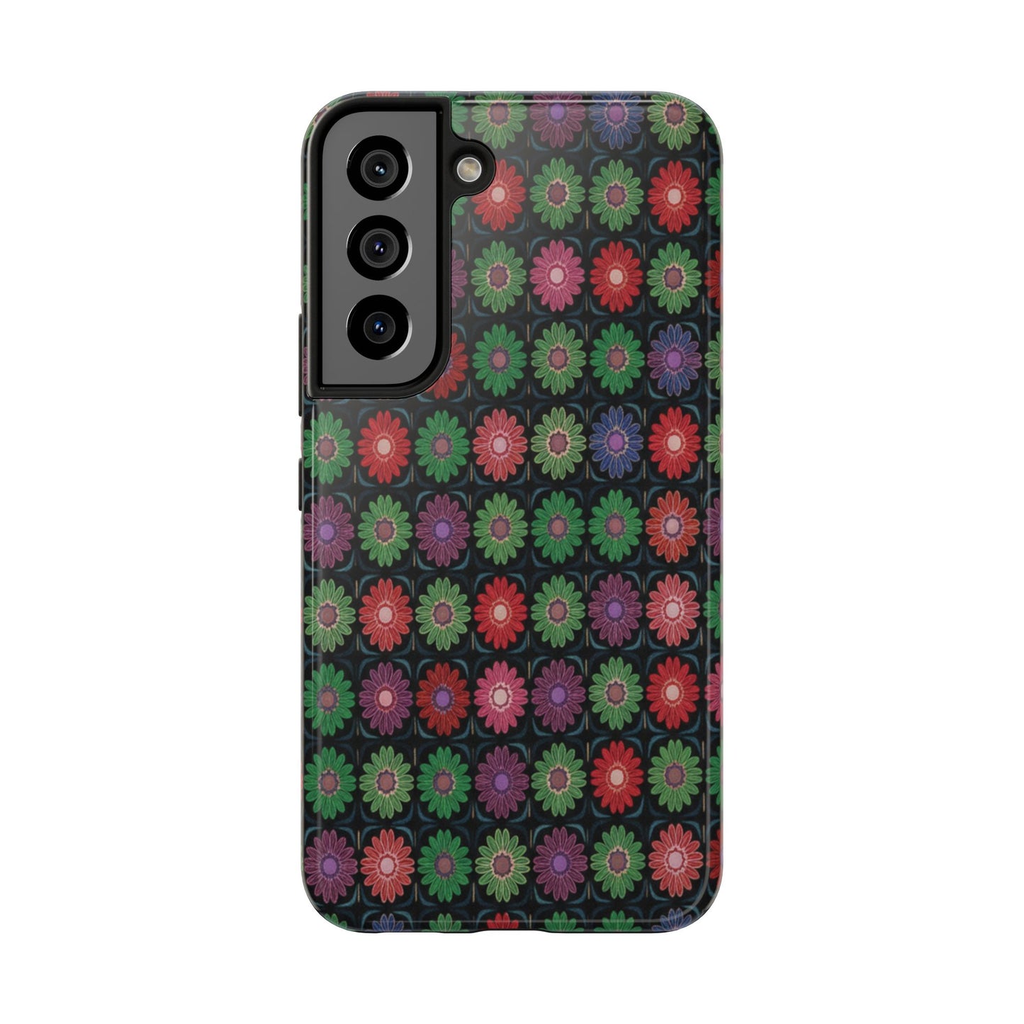 Copy of Floral Sunflower Tough Phone Case — Neutral Daisy Pattern Protective Cover