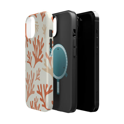 Coral Reef Magnetic Impact Phone Case — Protective MagSafe-Compatible Design