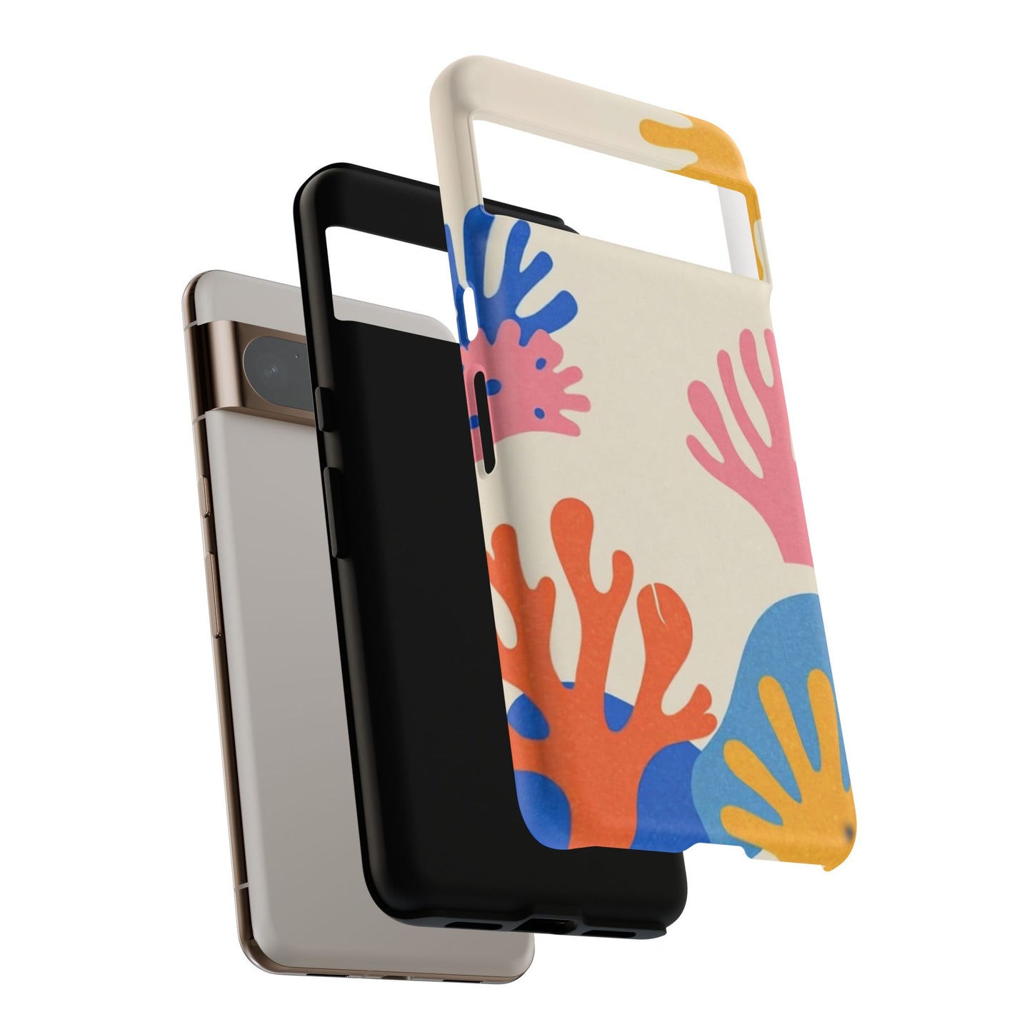 Tough Cases — Colorful Coral Pattern Phone Case