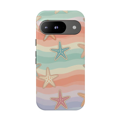 Starfish Wave Tough Phone Case — Pastel Beach Protective Cover