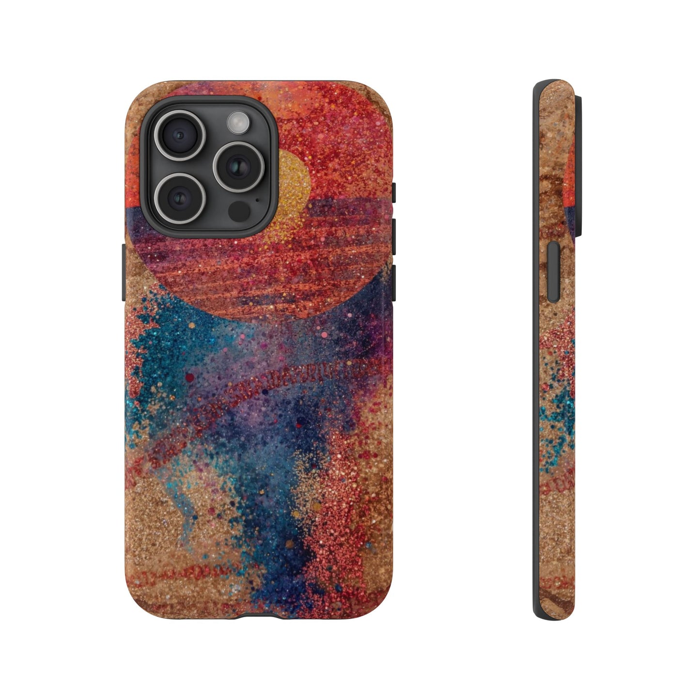 Retro Sunset Tough Phone Case