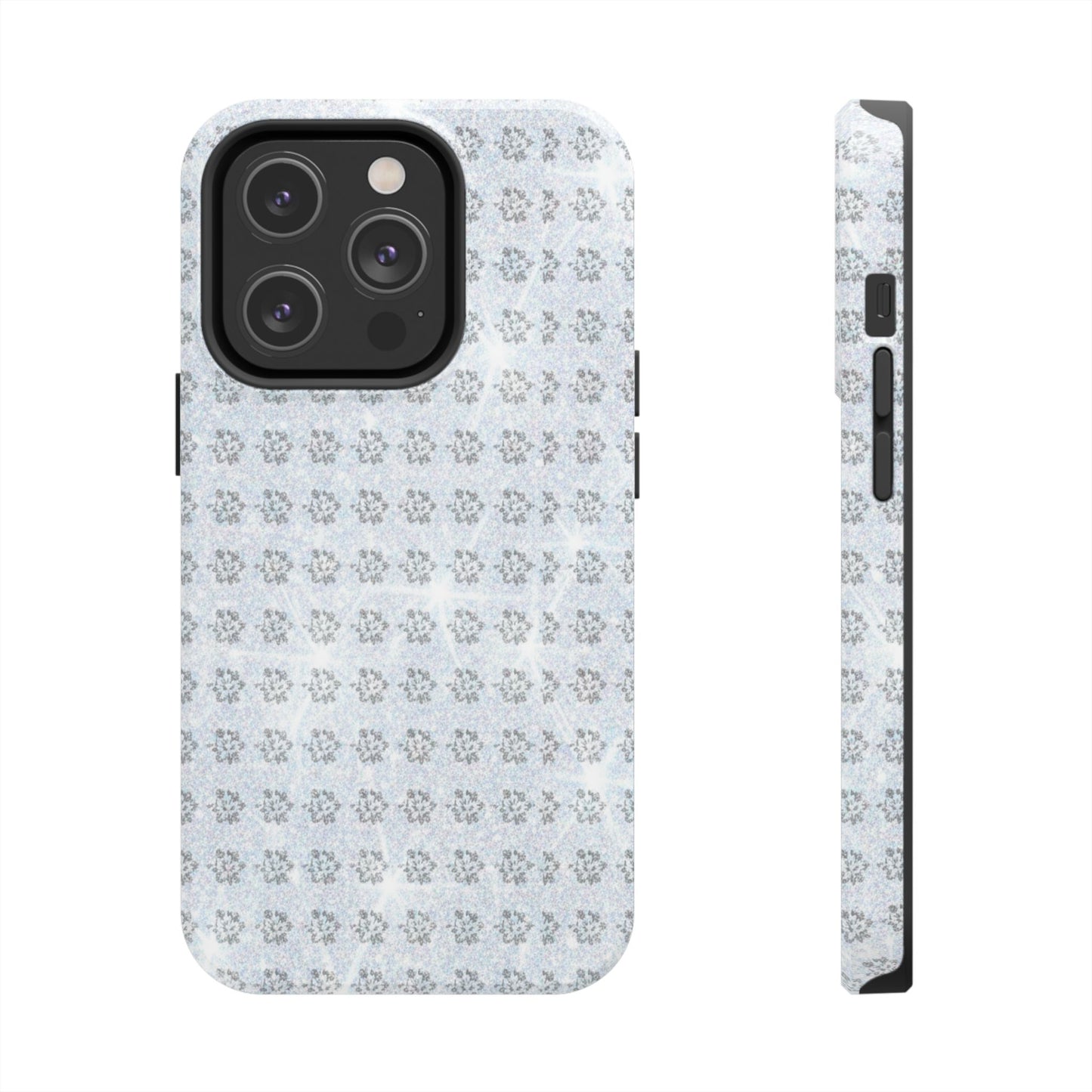 Tough Phone Case — Subtle floral Print Protective Cover