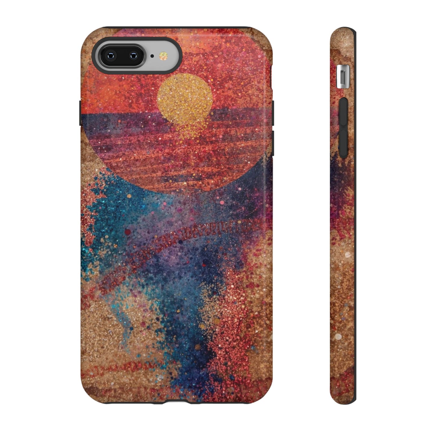 Retro Sunset Tough Phone Case