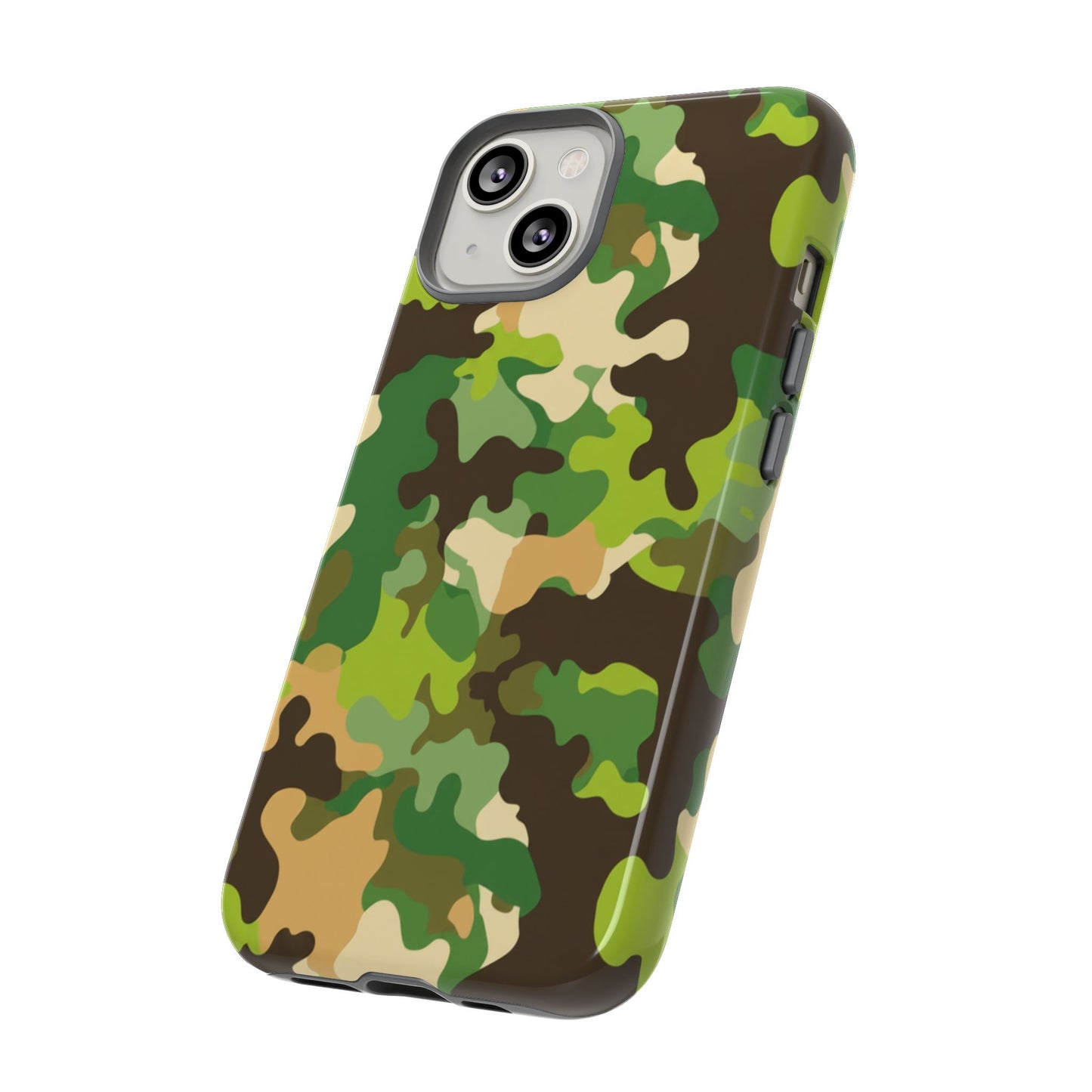 Camouflage Tough Phone Case — Military Camo Protective Cover