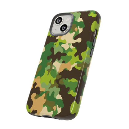 Camouflage Tough Phone Case — Military Camo Protective Cover