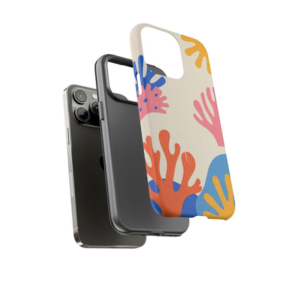 Tough Cases — Colorful Coral Pattern Phone Case