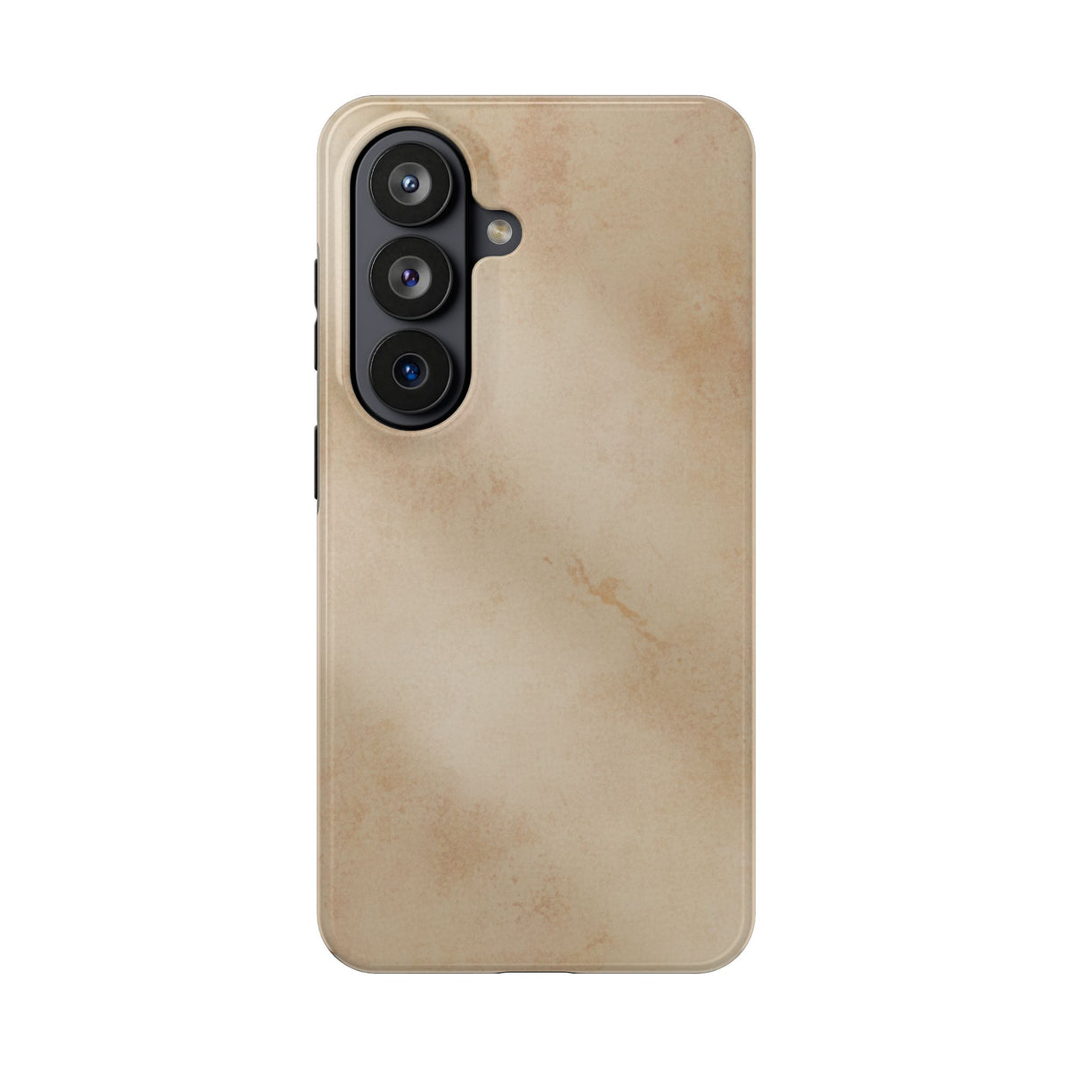 Tough Phone Case — Vintage Beige Marble Protective Phone Cover