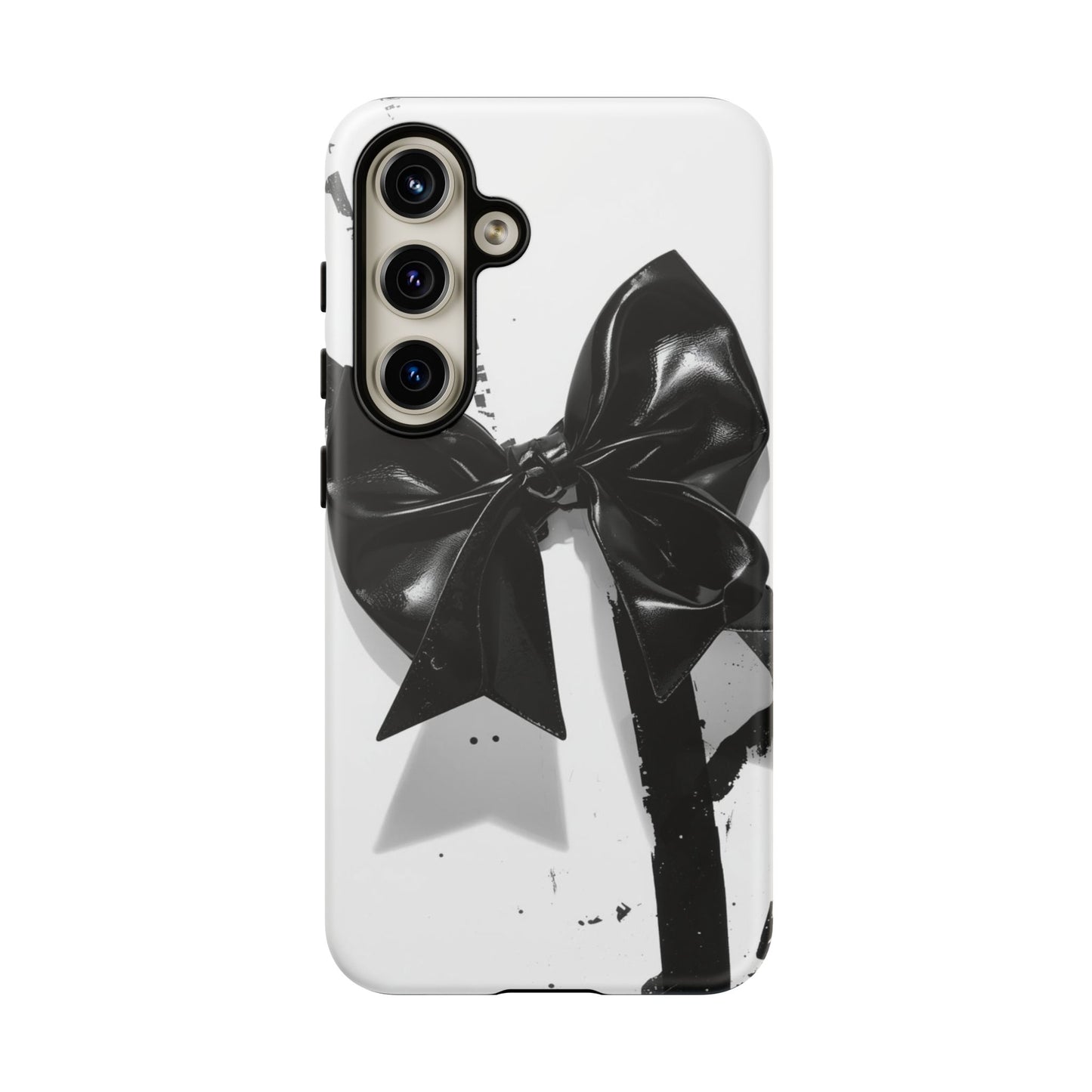 Phone Case — Black Bow Graphic Protective Cover