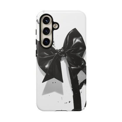 Phone Case — Black Bow Graphic Protective Cover