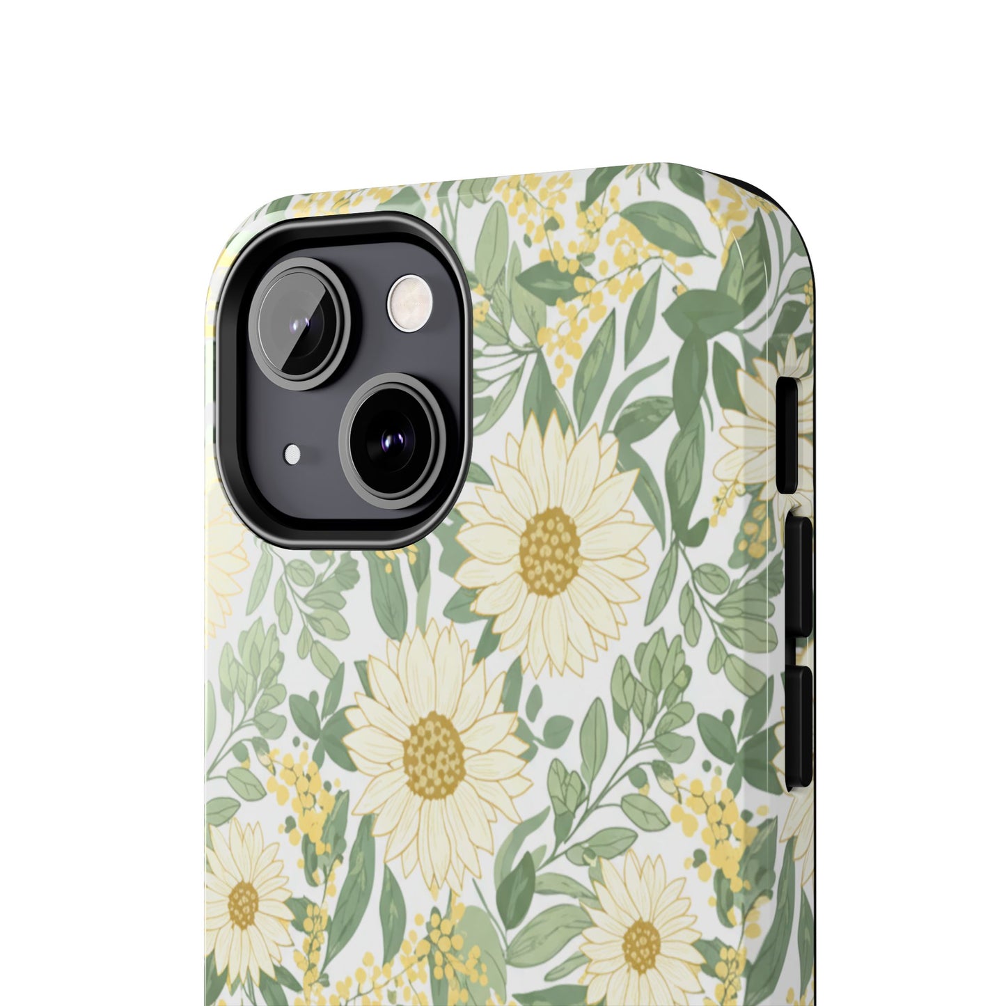 Daisy Meadow Tough Phone Case — Floral Protective Phone Cover