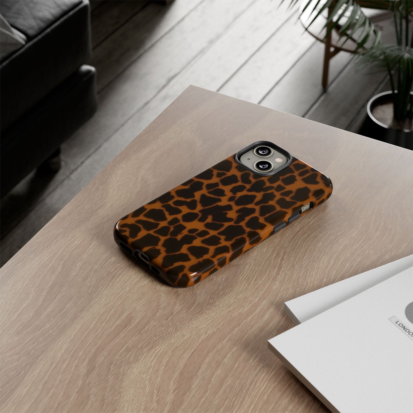 Leopard Print Tough Phone Case