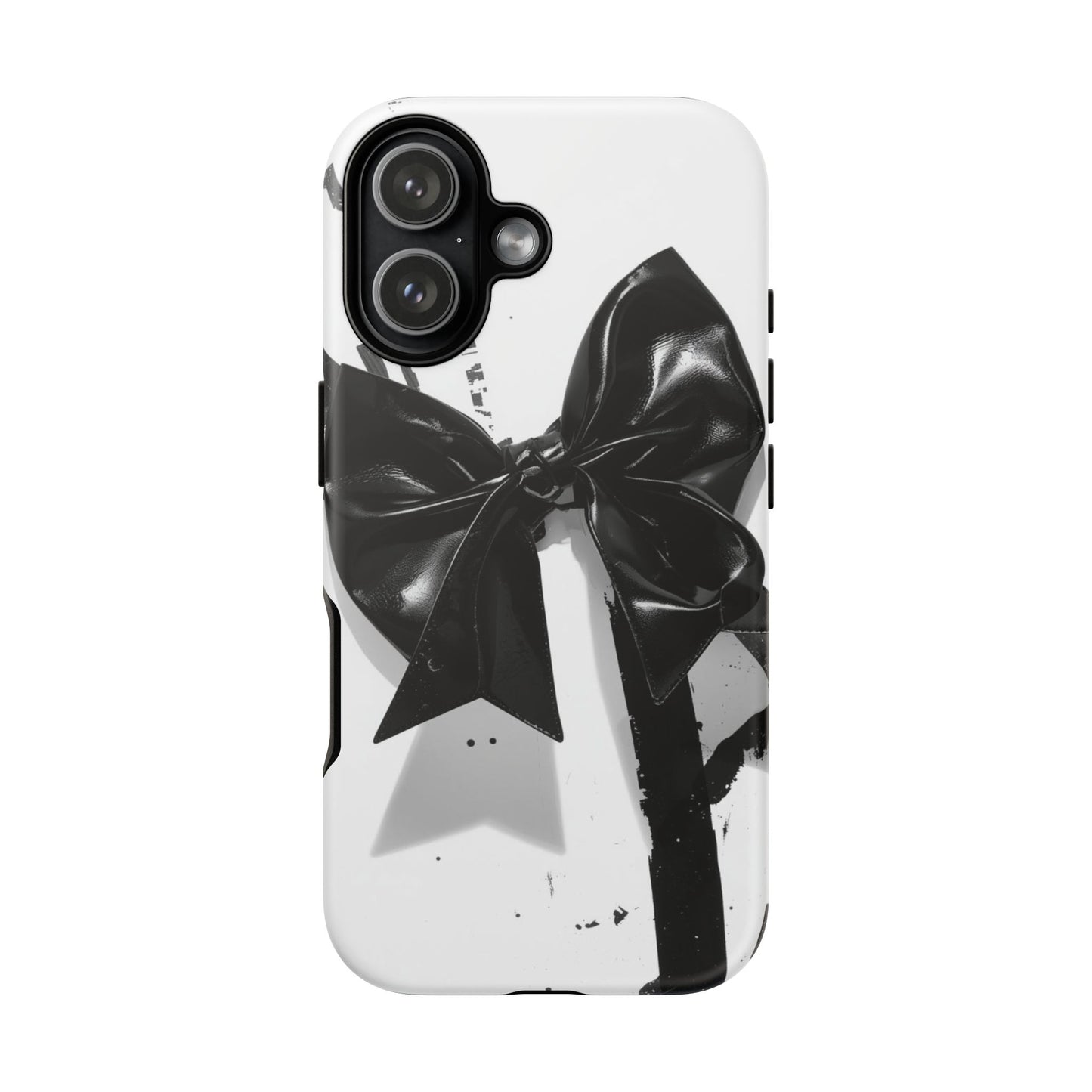 Phone Case — Black Bow Graphic Protective Cover