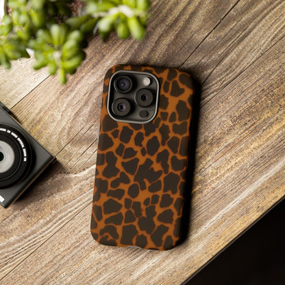 Leopard Print Tough Phone Case