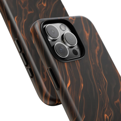 Copper Swirl Phone Case — Tough Protective iPhone Cover