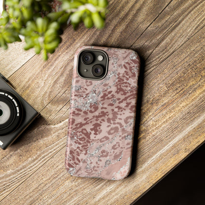 Tropical Monstera Phone Case — Colorful Leaf Protective Tough Case