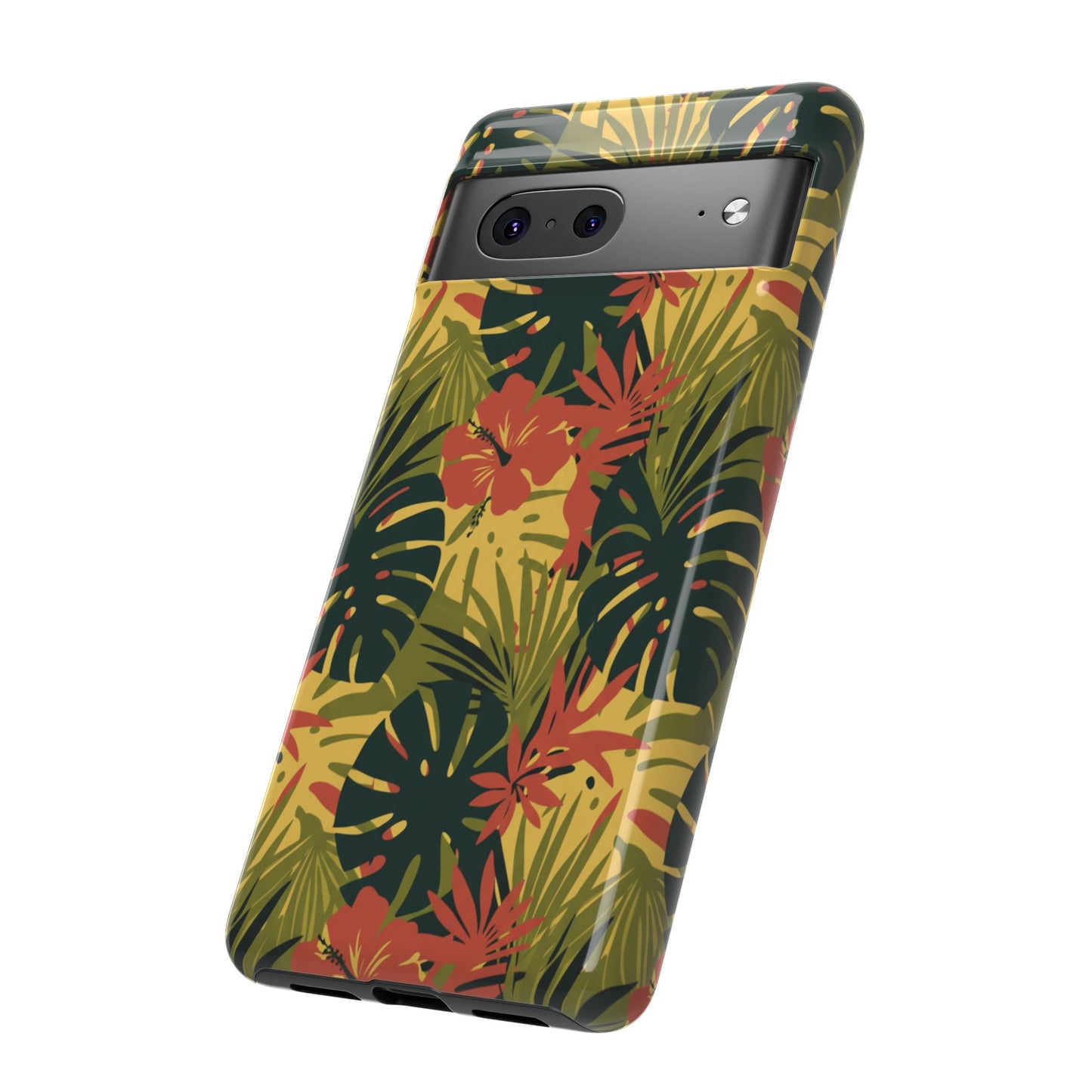 Tropical Hibiscus Phone Case — Durable Floral iPhone Protection