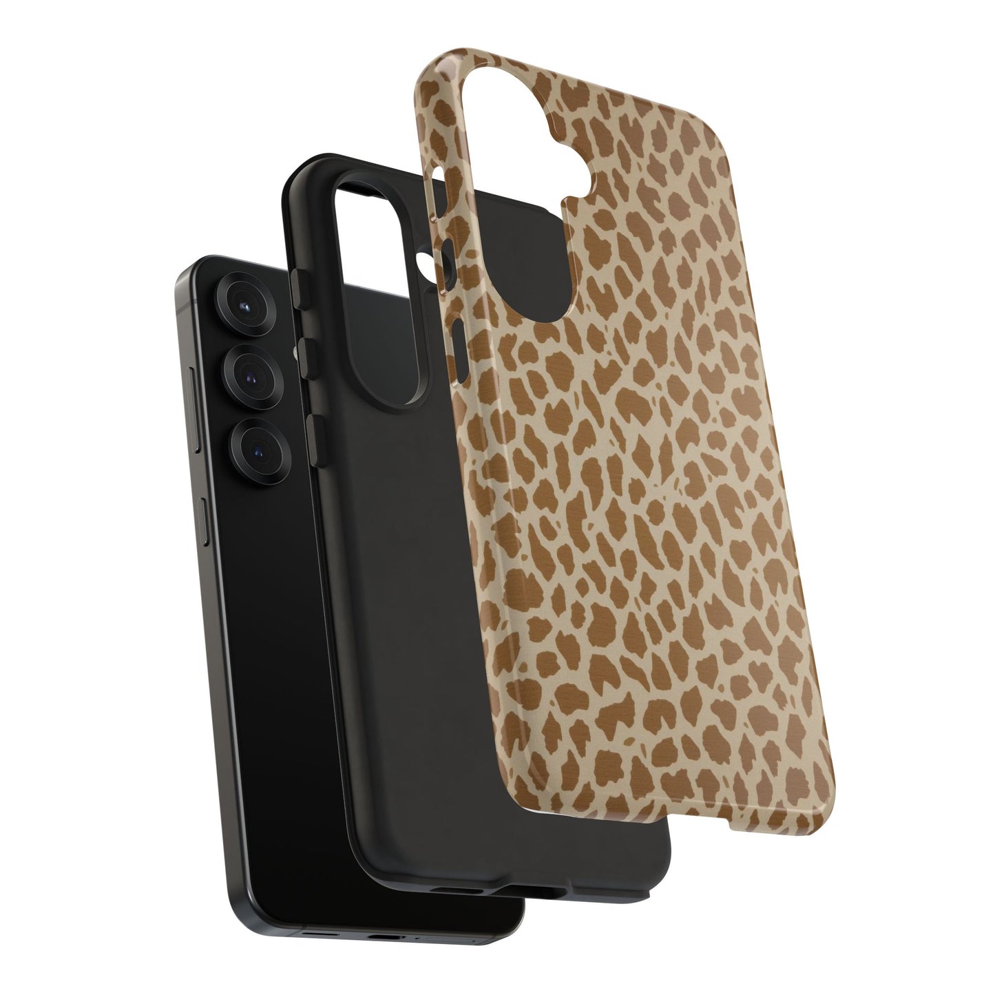 Leopard Print Tough Phone Case — Slim Protective Animal Pattern