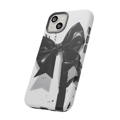 Phone Case — Black Bow Graphic Protective Cover
