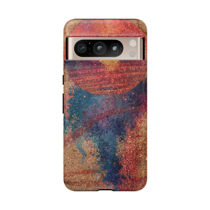 Retro Sunset Tough Phone Case