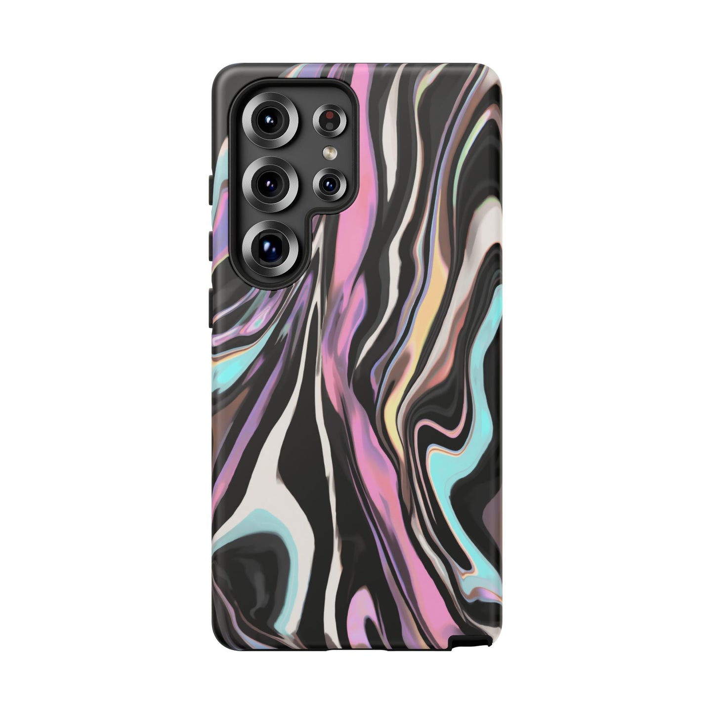 Abstract Marble Tough Phone Case — Pastel Swirl Protective Cover