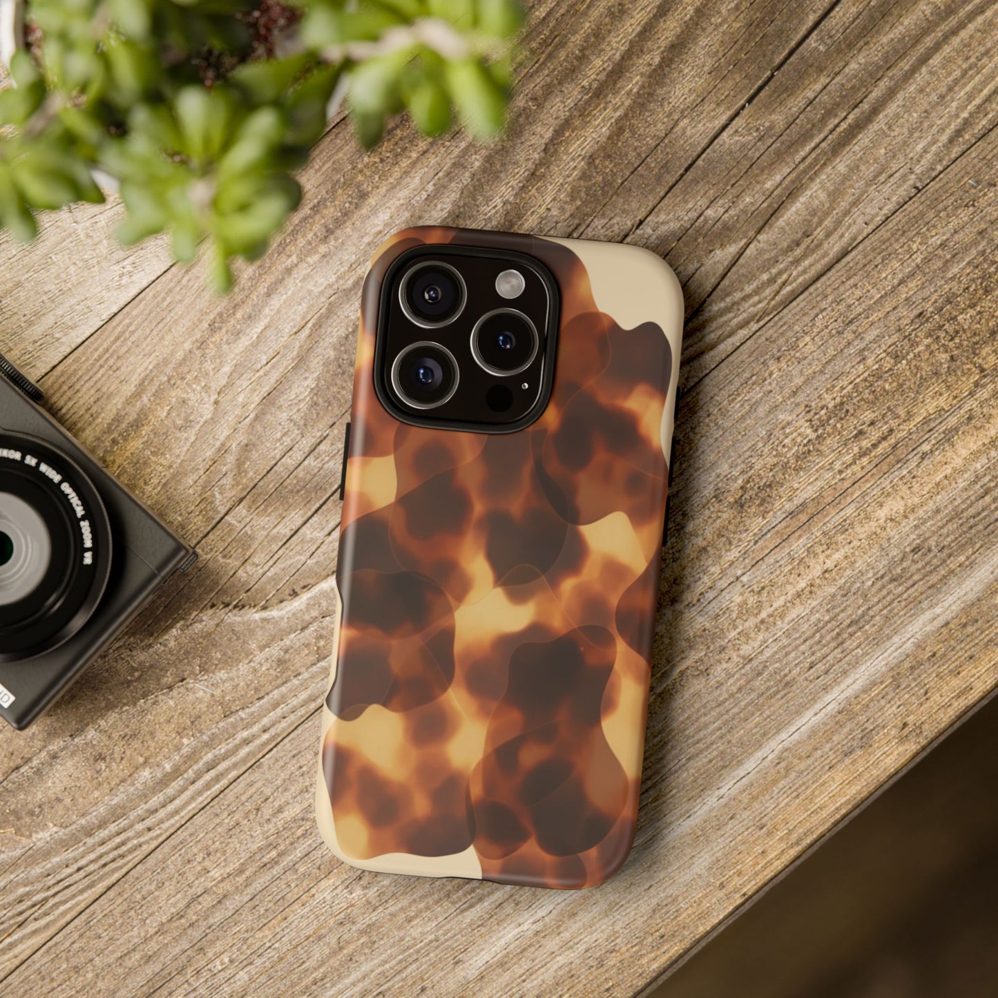 Tortoiseshell Phone Case — Tough Protective iPhone Cover