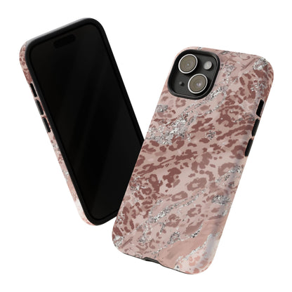 Tropical Monstera Phone Case — Colorful Leaf Protective Tough Case