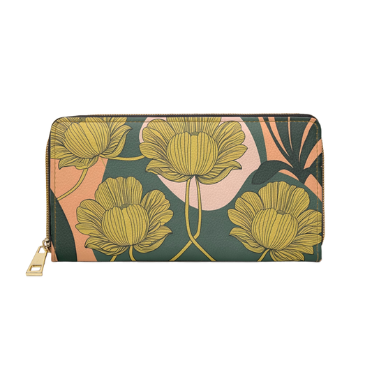 Women's Botanical Wallet - Spring Floral Wallet