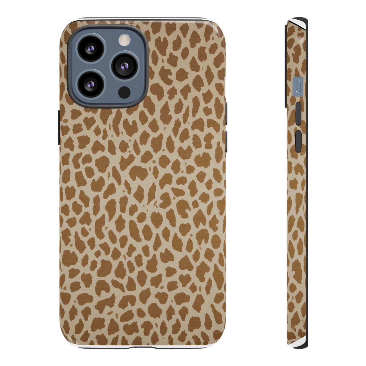 Leopard Print Tough Phone Case — Slim Protective Animal Pattern