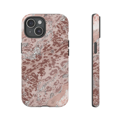 Tropical Monstera Phone Case — Colorful Leaf Protective Tough Case