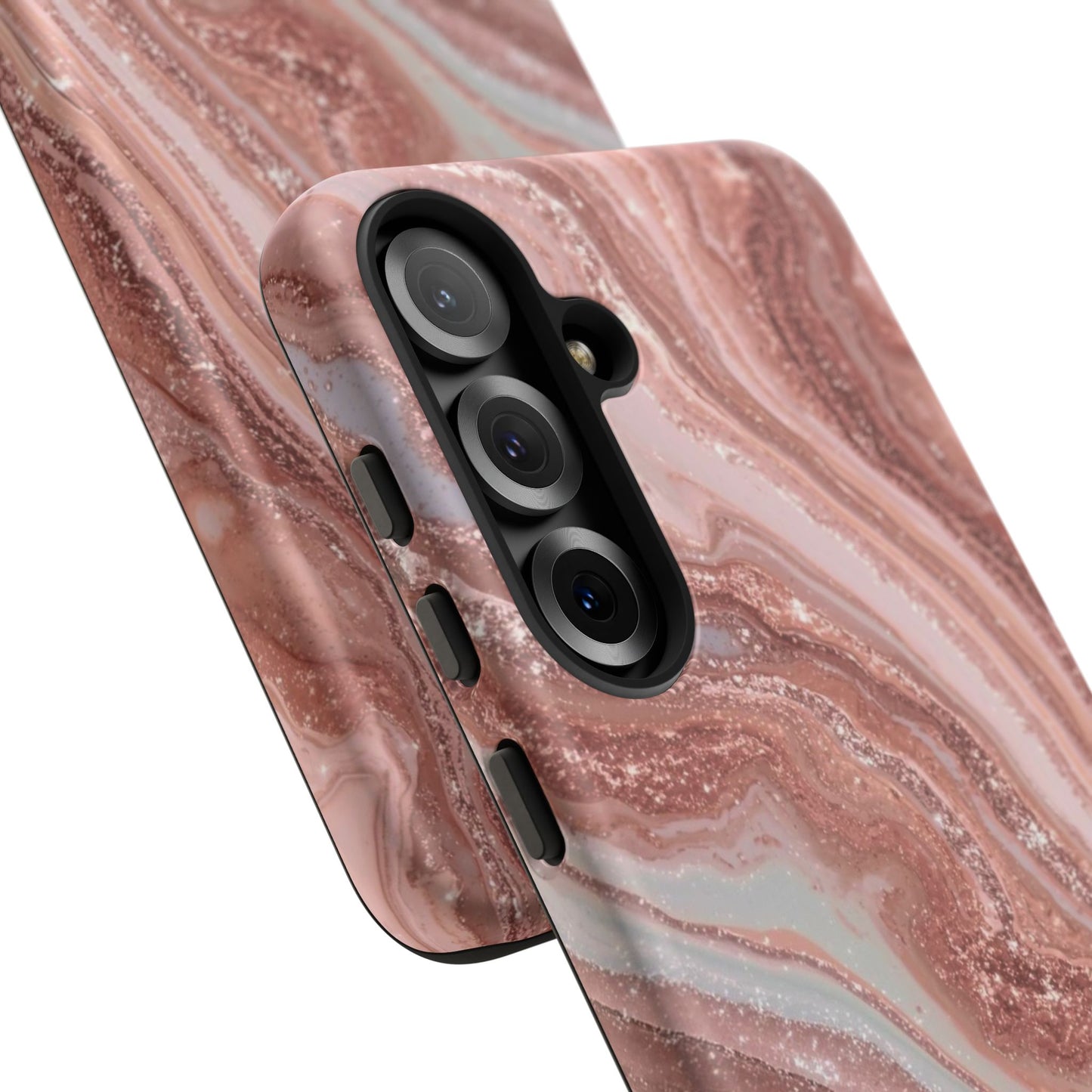Rose Gold Marble Tough Phone Case