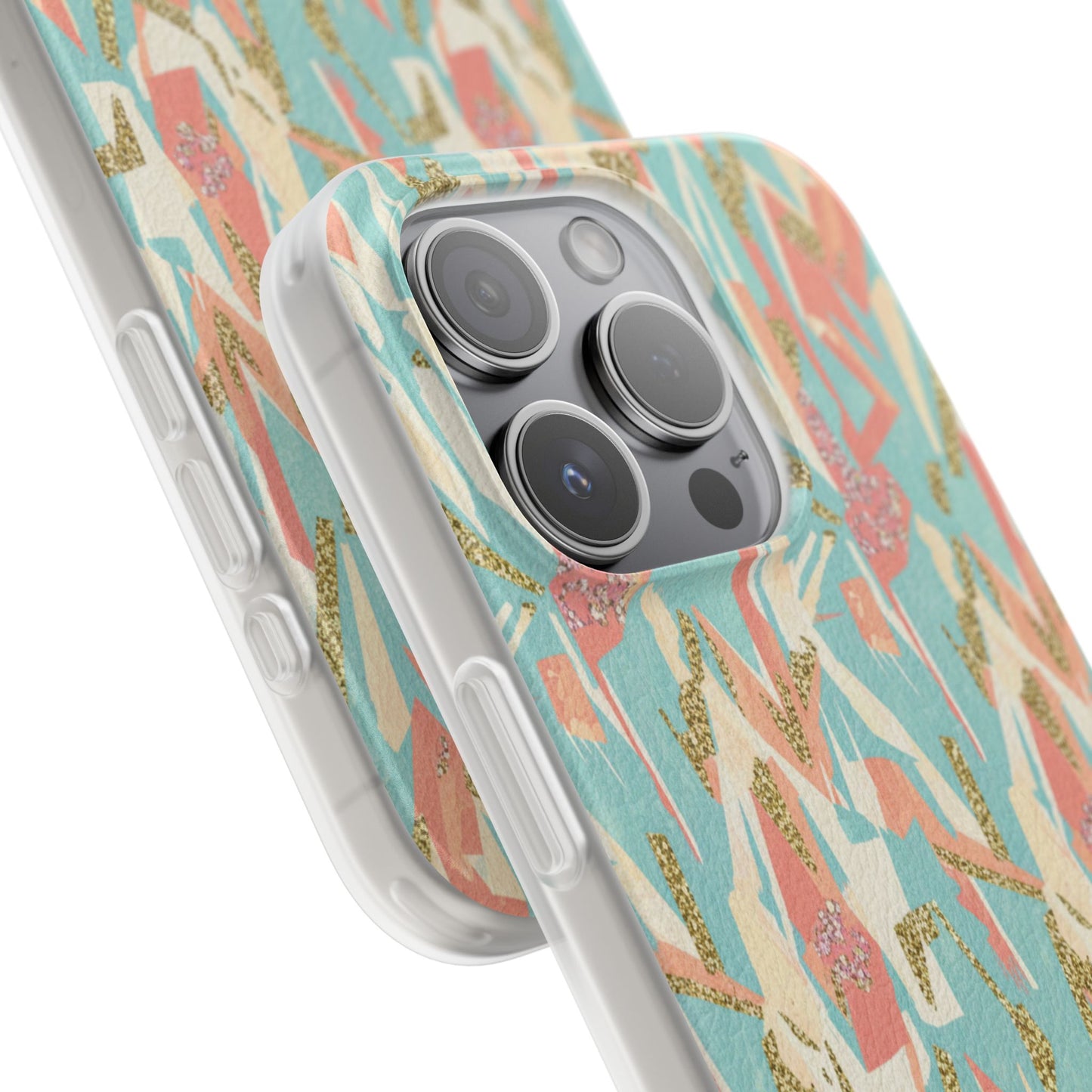 Pastel Abstract Floral Phone Case - Flexi Case