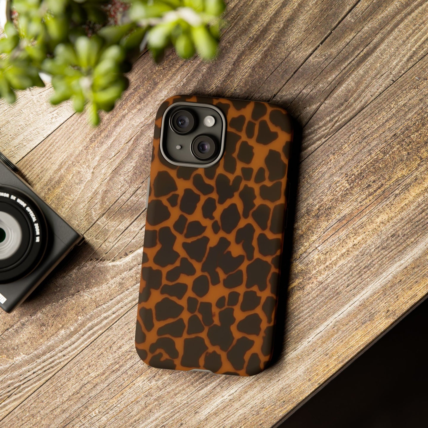 Leopard Print Tough Phone Case
