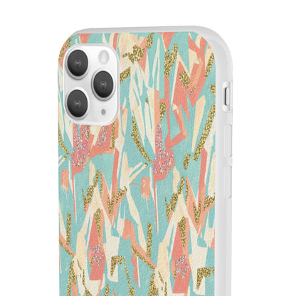 Pastel Abstract Floral Phone Case - Flexi Case