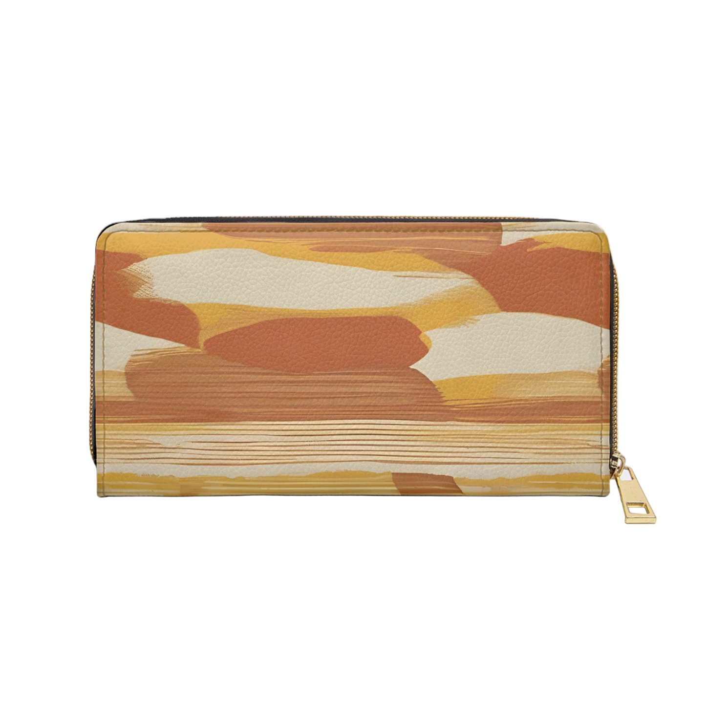 Women's Abstract Coast Wallet - Midseason Zippered Wallet