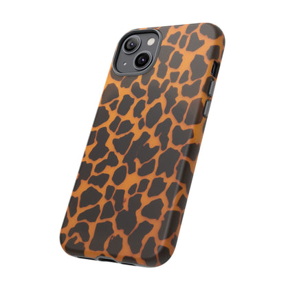 Leopard Print Tough Phone Case — Slim Protective iPhone Cover