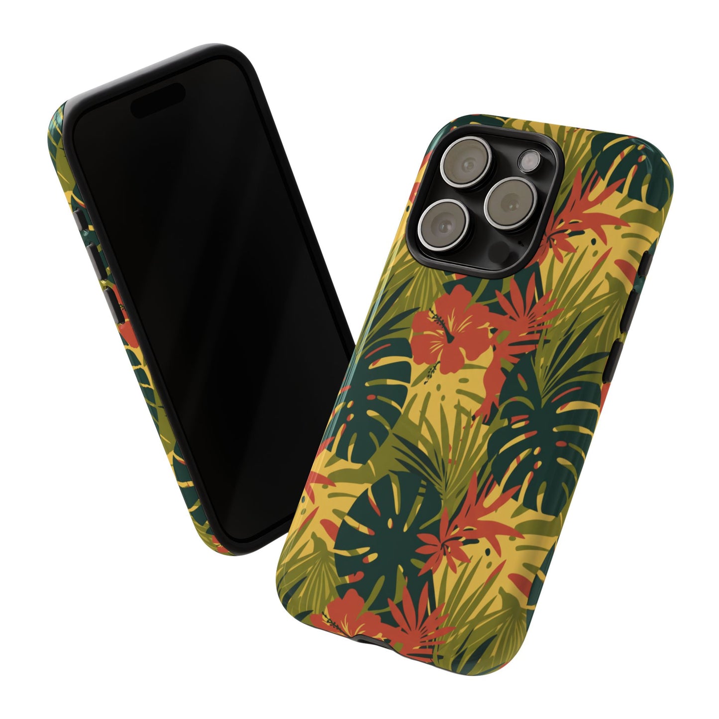 Tropical Hibiscus Phone Case — Durable Floral iPhone Protection