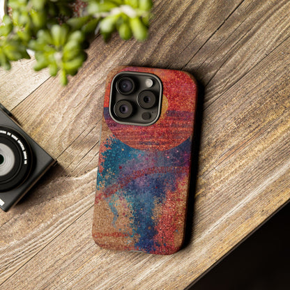 Retro Sunset Tough Phone Case
