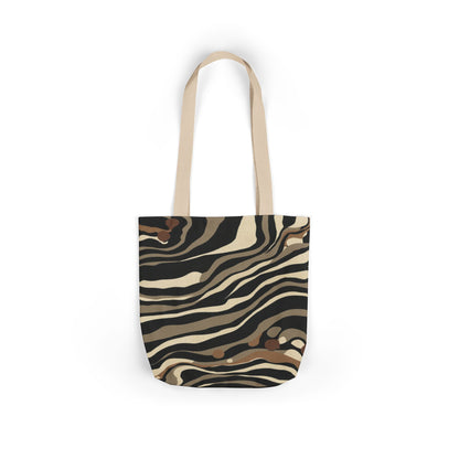 Safari Stripe Canvas Tote Bag