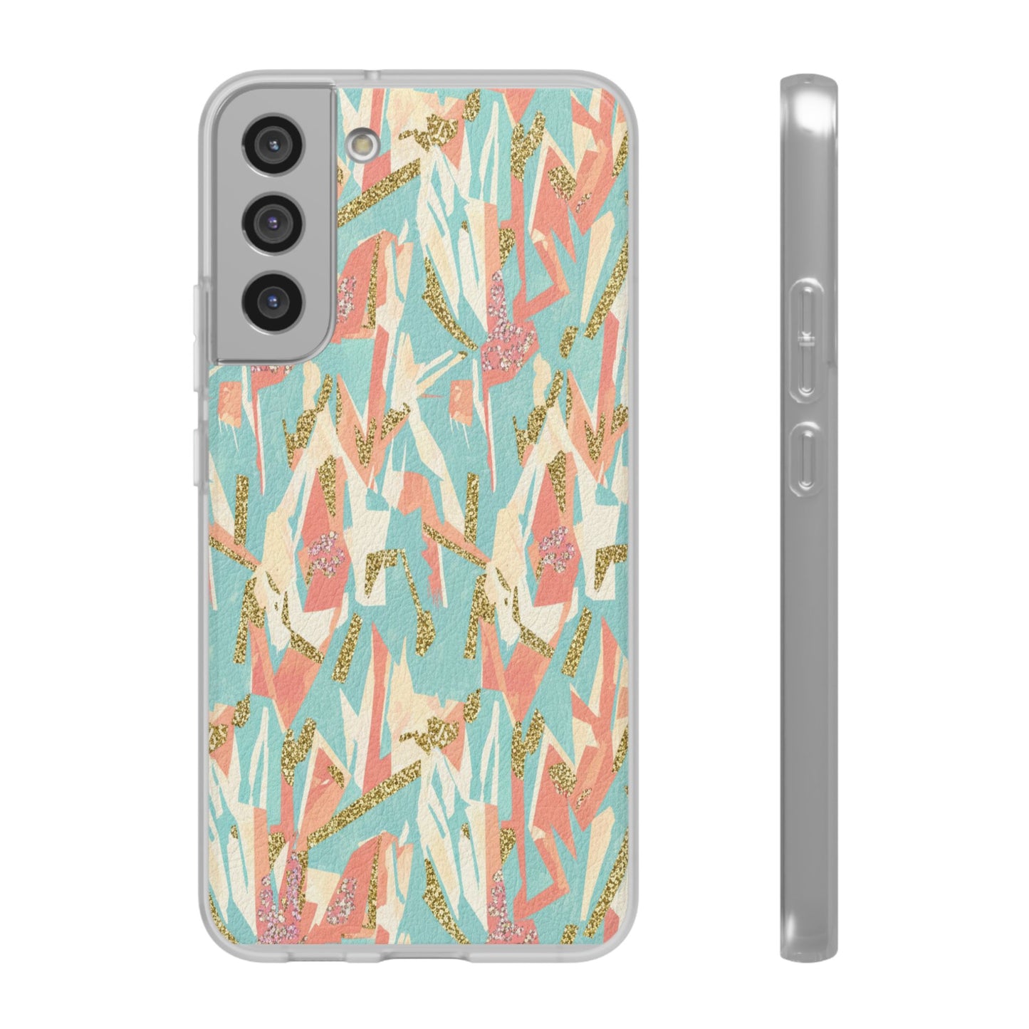 Pastel Abstract Floral Phone Case - Flexi Case