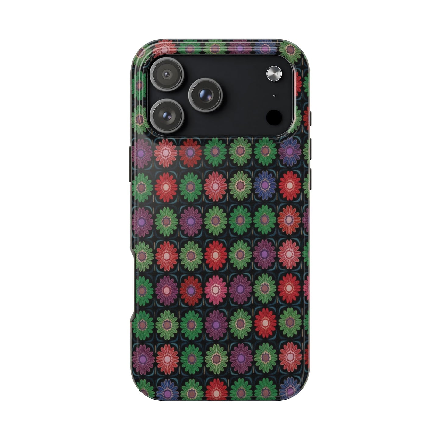 Copy of Floral Sunflower Tough Phone Case — Neutral Daisy Pattern Protective Cover