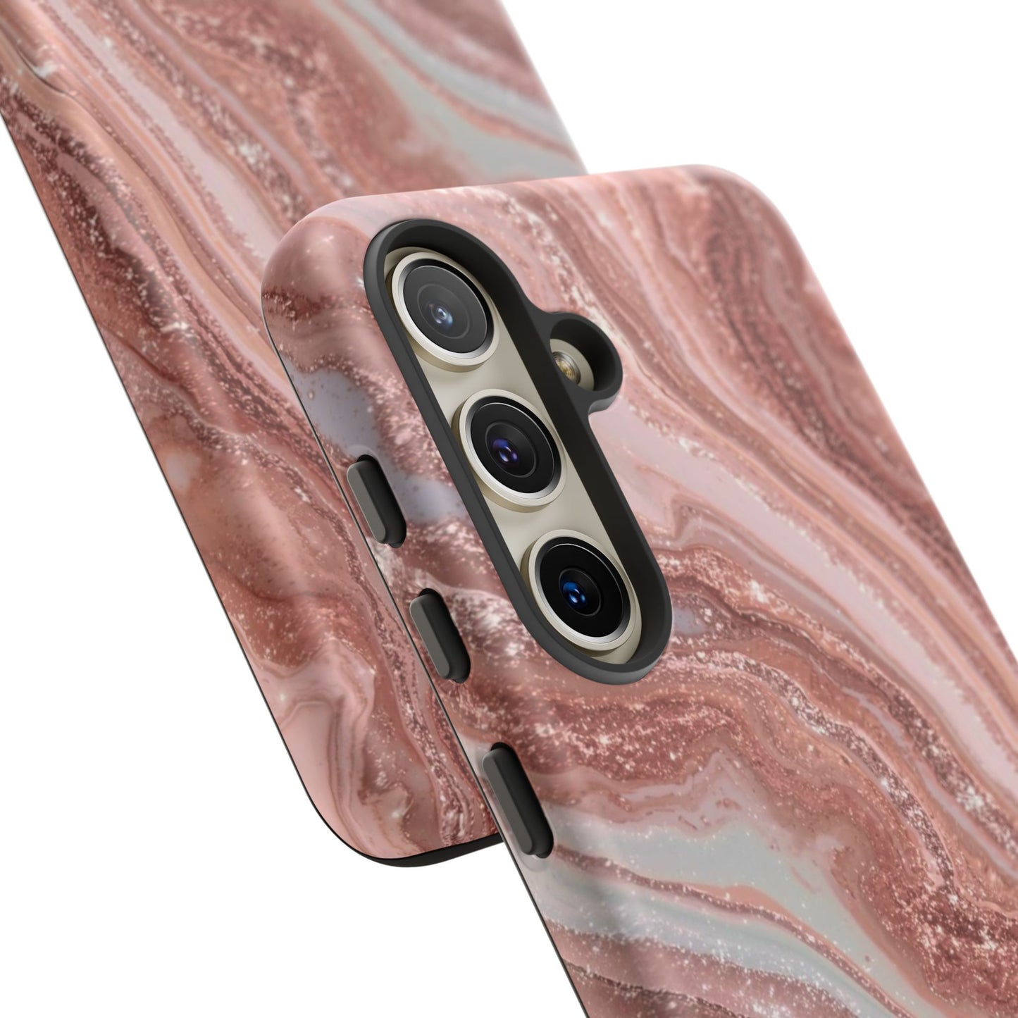 Rose Gold Marble Tough Phone Case