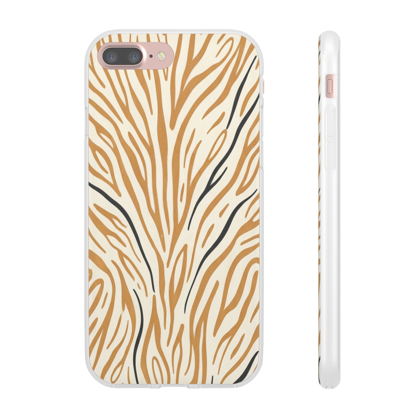 Pink Leopard Print Phone Case – Slim Flexible Protective Cover
