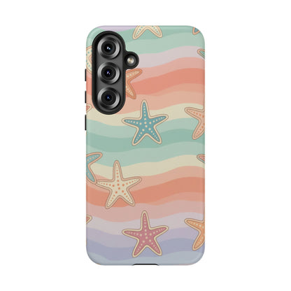 Starfish Wave Tough Phone Case — Pastel Beach Protective Cover