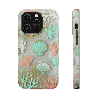 Seashell Coral Magnetic Impact Phone Case