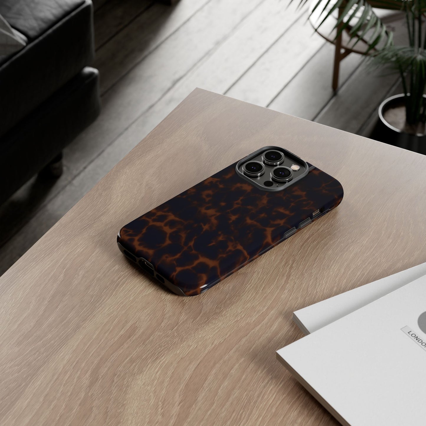 Tortoiseshell Phone Case — Tough Protective iPhone Cover