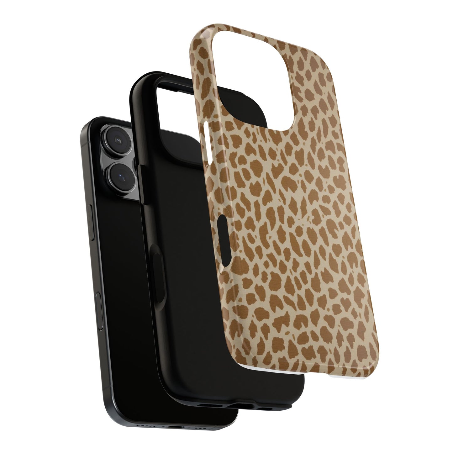 Leopard Print Tough Phone Case — Slim Protective Animal Pattern